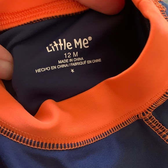 Little Me Boys 12 months Beach Swimming Set Shorts - Picture 2 of 4